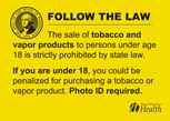 Sign - Tobacco