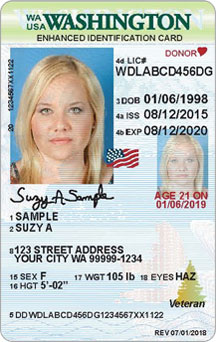 Washington Enhanced ID for Minors
